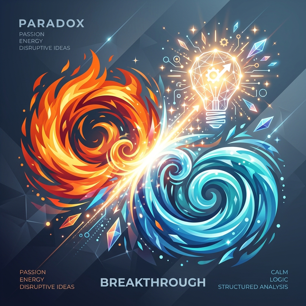 The Power of Paradox: Why Contrasting Ideas Lead to Breakthroughs